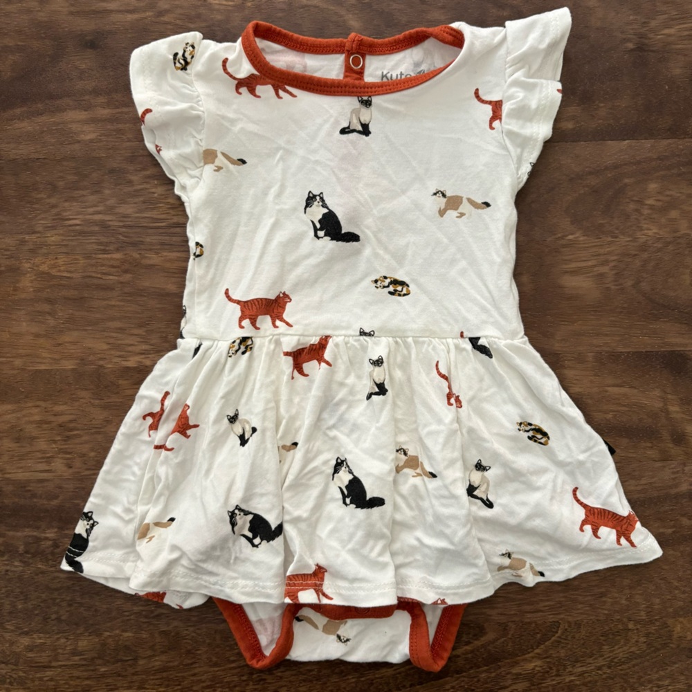 KYTE Twirl Bodysuit Cats